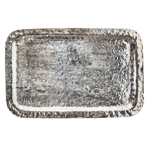 Jan Barboglio Mission tray, nickel | Cayen Home