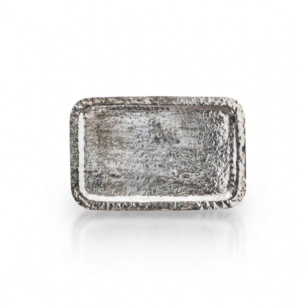 Jan Barboglio Mission tray, nickel | Cayen Home