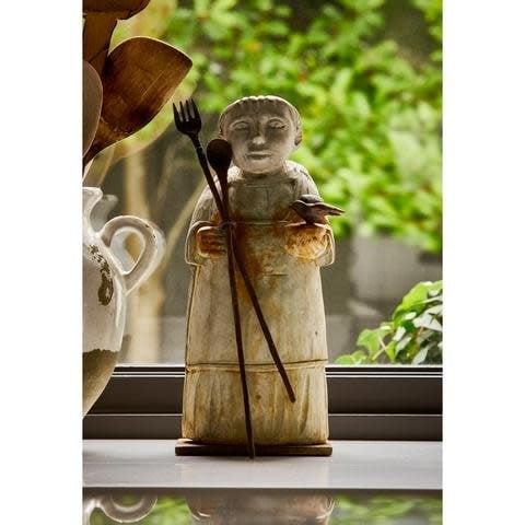 Jan Barboglio San Pasqual statue, view 2 | Cayen Home