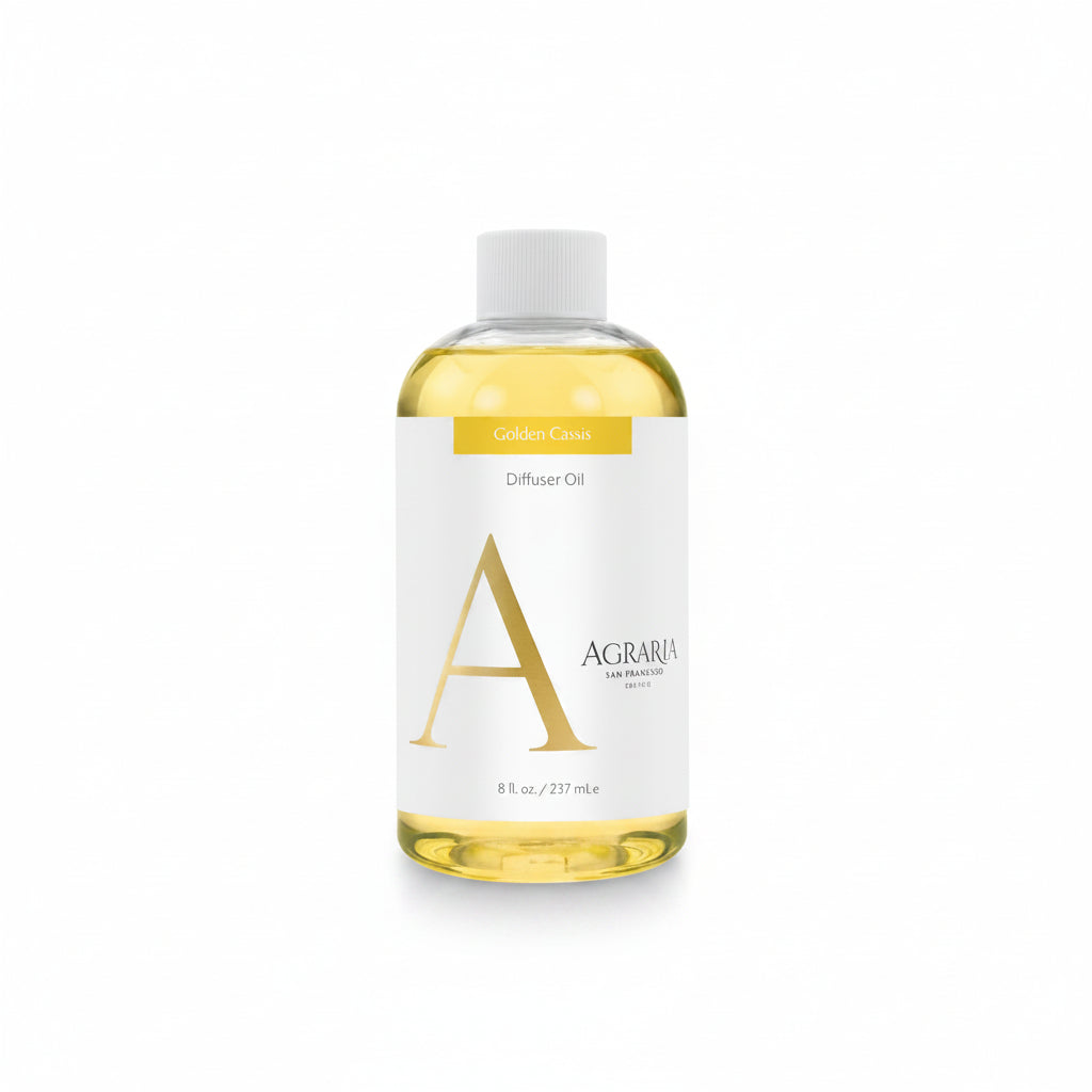 Agraria Golden Cassis diffuser refill, 8oz | Cayen Home