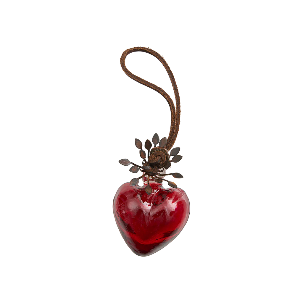 Jan Barboglio Adelita red heartblessing, view 2 | Cayen Home