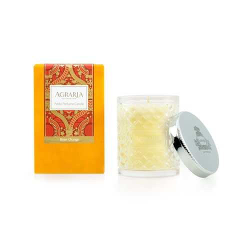 Agraria Bitter Orange crystal candle, petite 3.4oz | Cayen Home
