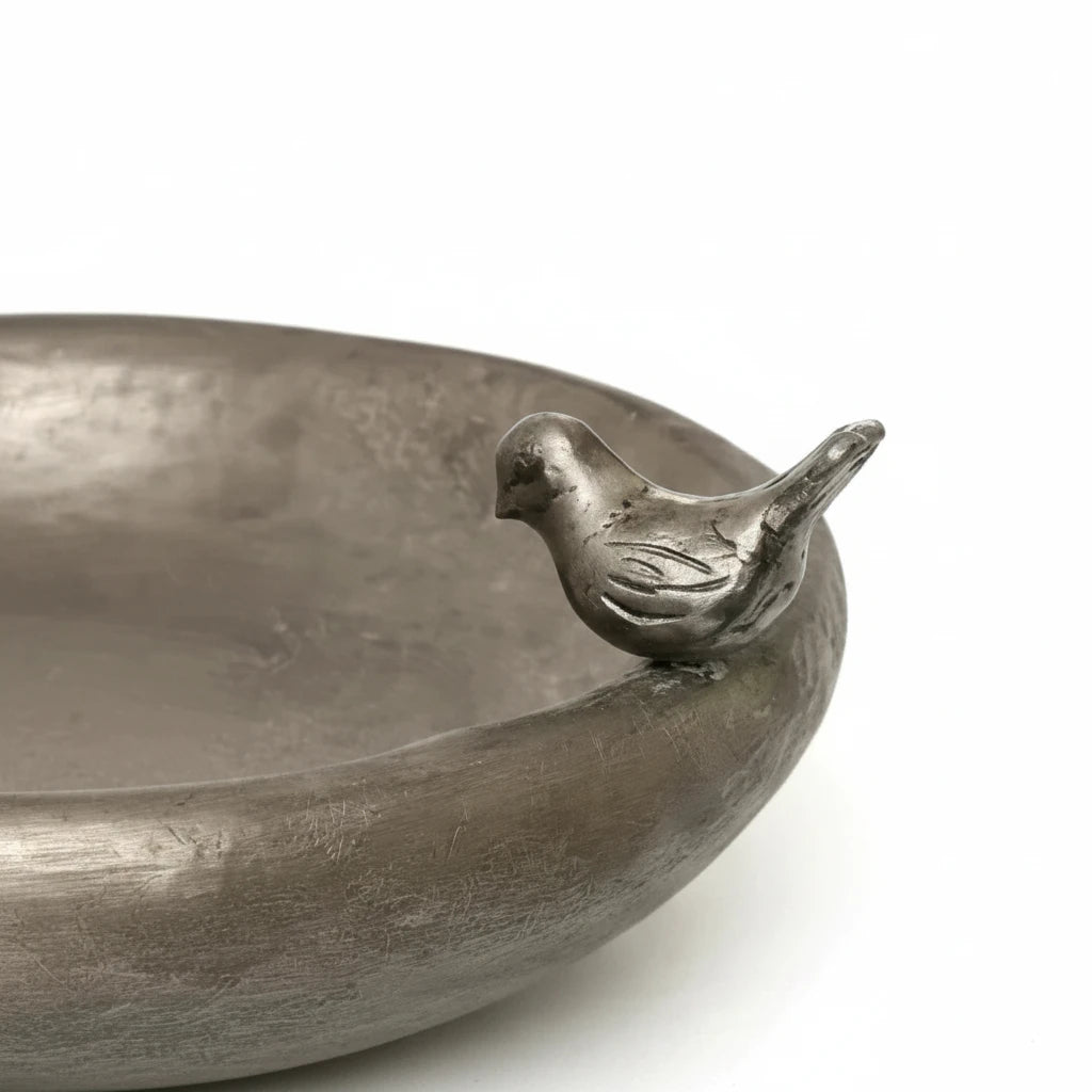 Jan Barboglio Bandada bird bath, view 2 | Cayen Home
