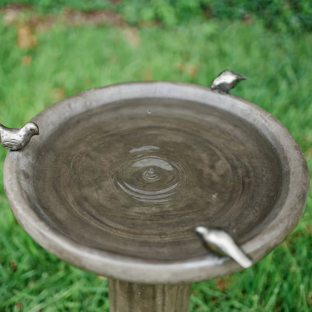 Jan Barboglio Bandada bird bath, view 3 | Cayen Home