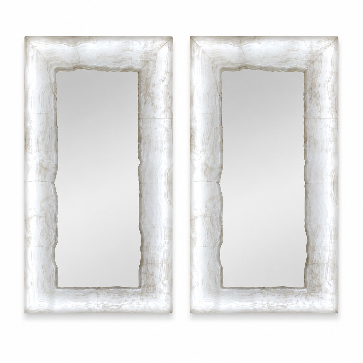 Tehuacan Onyx Illuminate Rectangle Mirror