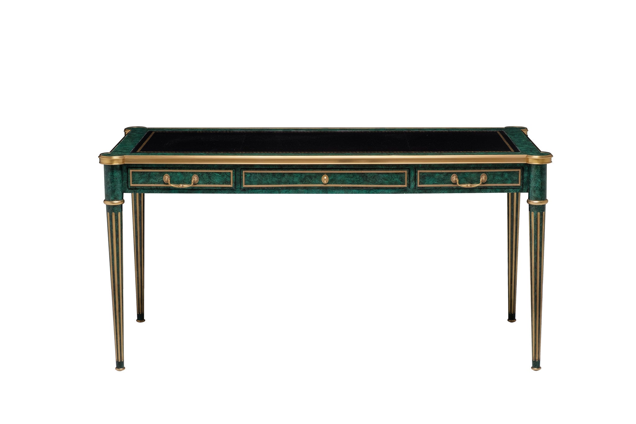 Maitland-Smith Malaquita desk, view 3 | Cayen Home
