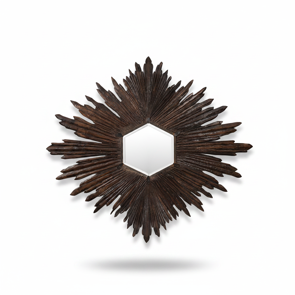 Jan Barboglio Marco Maxico iron mirror, large | Cayen Home