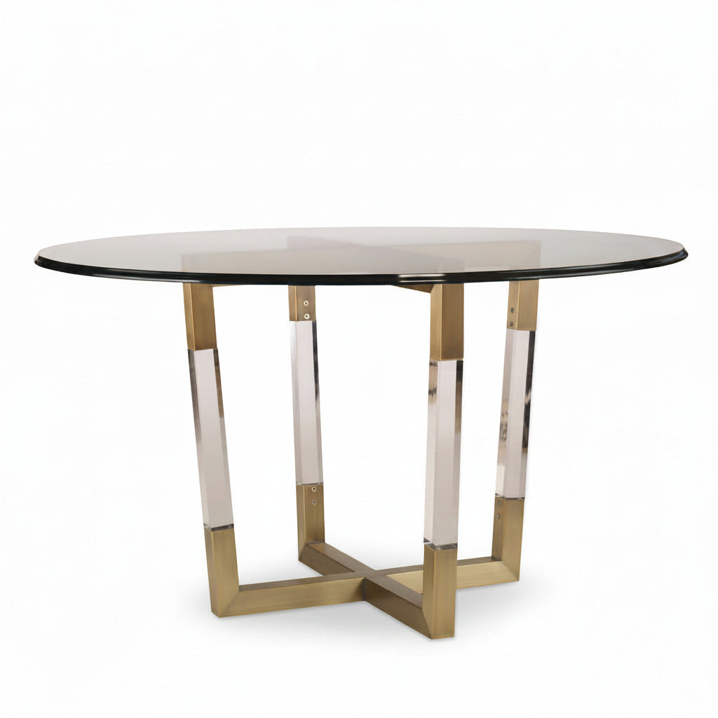 Century Lyndon lamp table, round top, 42 inch | Cayen Home