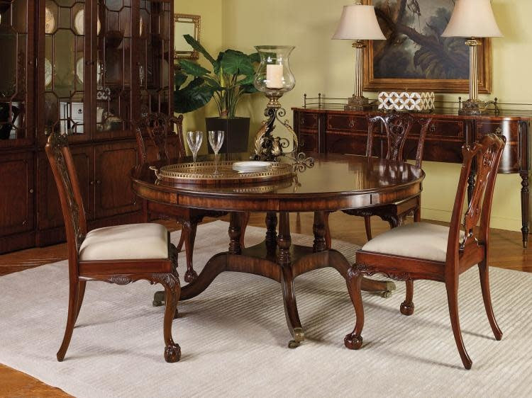 Maitland-Smith Roundabout dining table, view 3 | Cayen Home