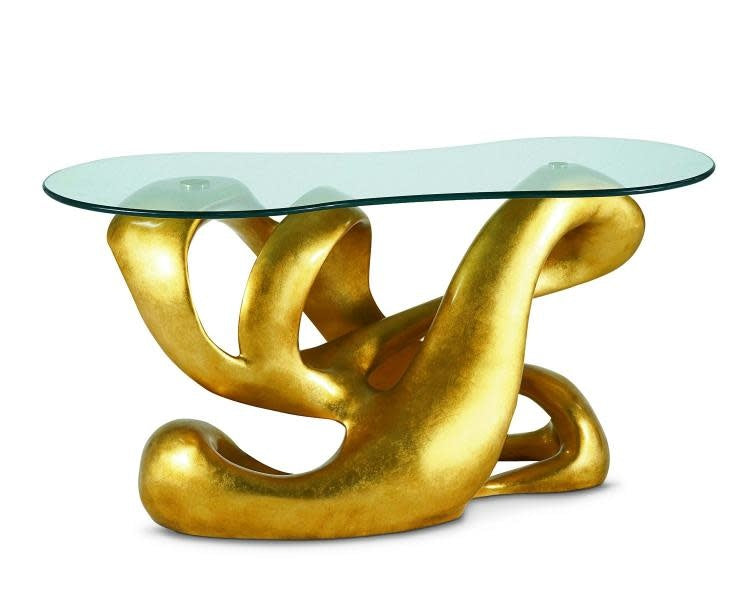 Maitland-Smith Biomorphic console table | Cayen Home
