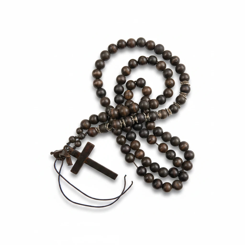 Jan Barboglio La Reina rosary, view 2 | Cayen Home