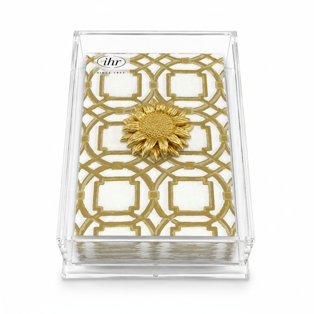 Sunflower Guest Towel Box