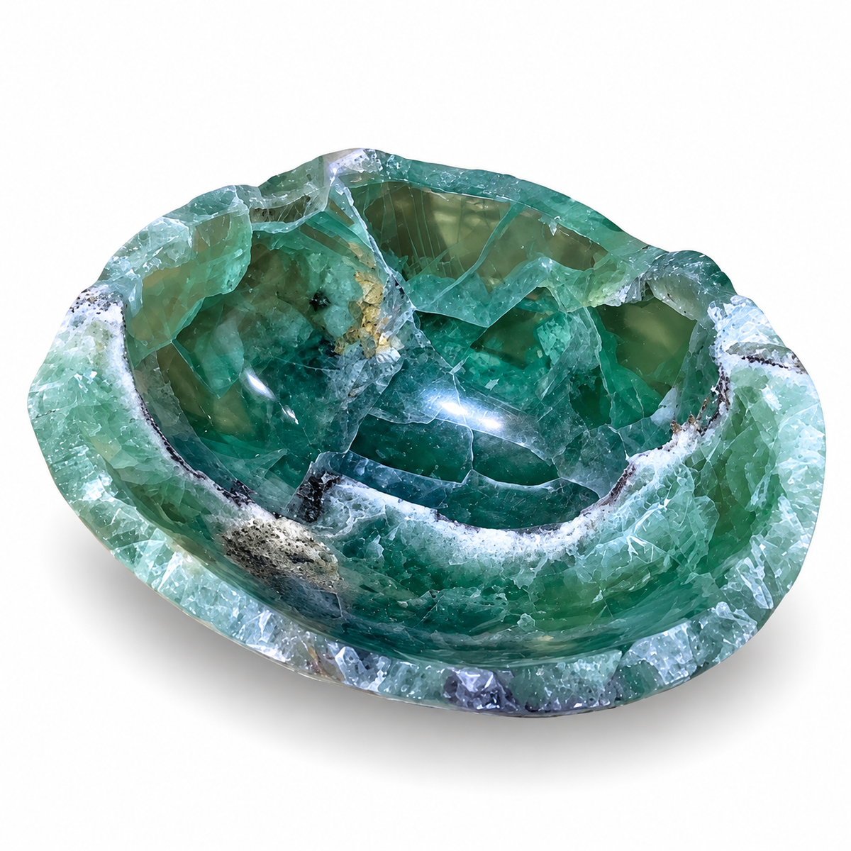 Fluorite Bowl 18x13x7