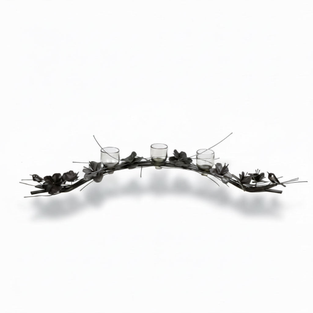 Jan Barboglio Rambling Rose candelabra | Cayen Home