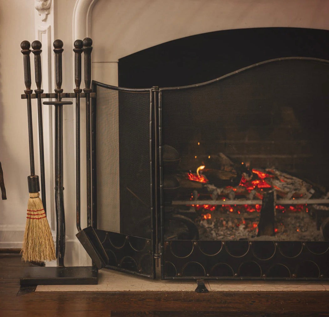 Jan Barboglio Balan fire tools, view 2 | Cayen Home
