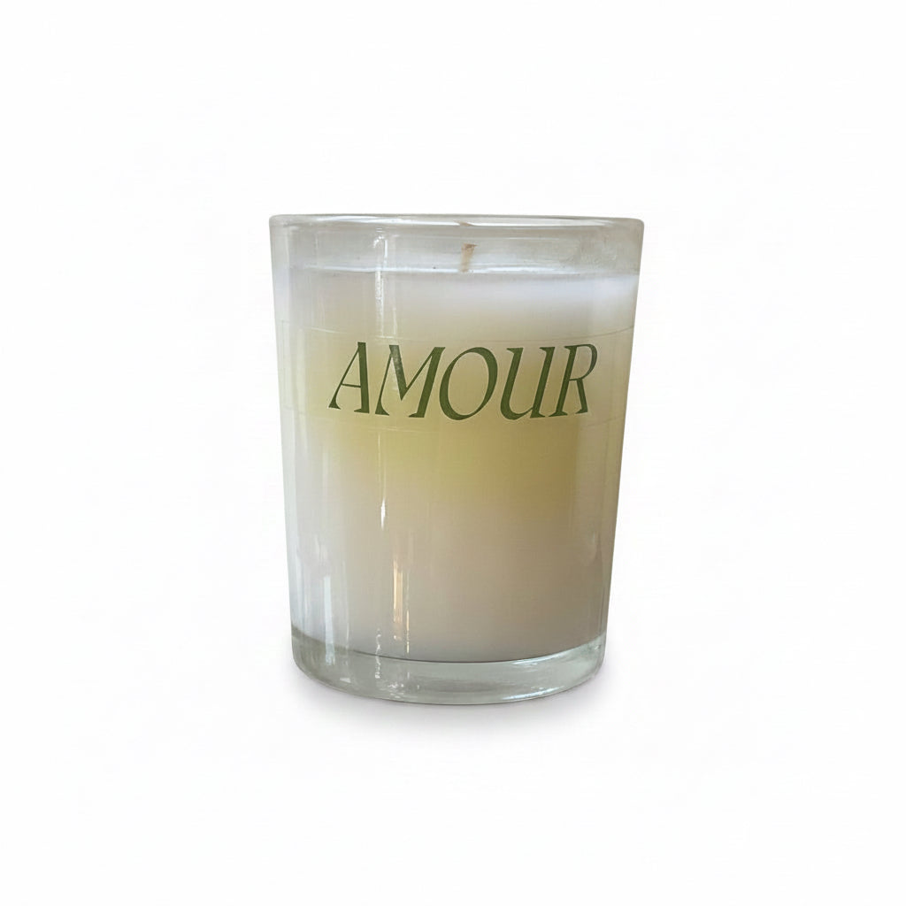 Amour Small Clear Candle Votive 80g