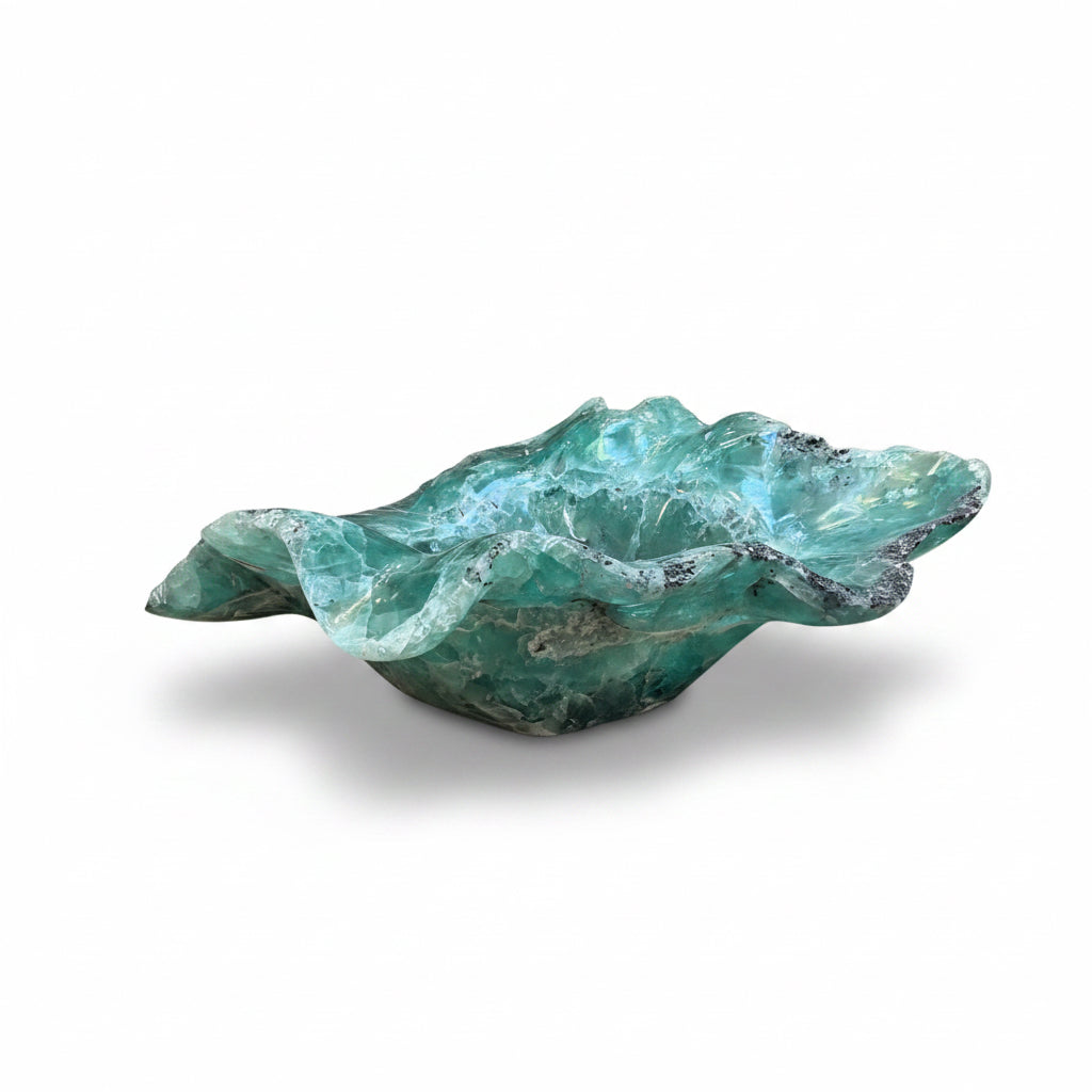 Fluorite Bowl Extra Quality 65x54x18