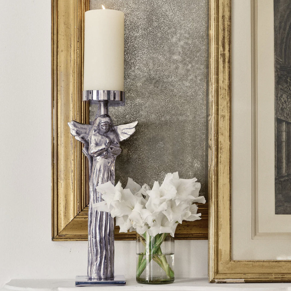 Jan Barboglio Angel Parado, nickel, view 2 | Cayen Home