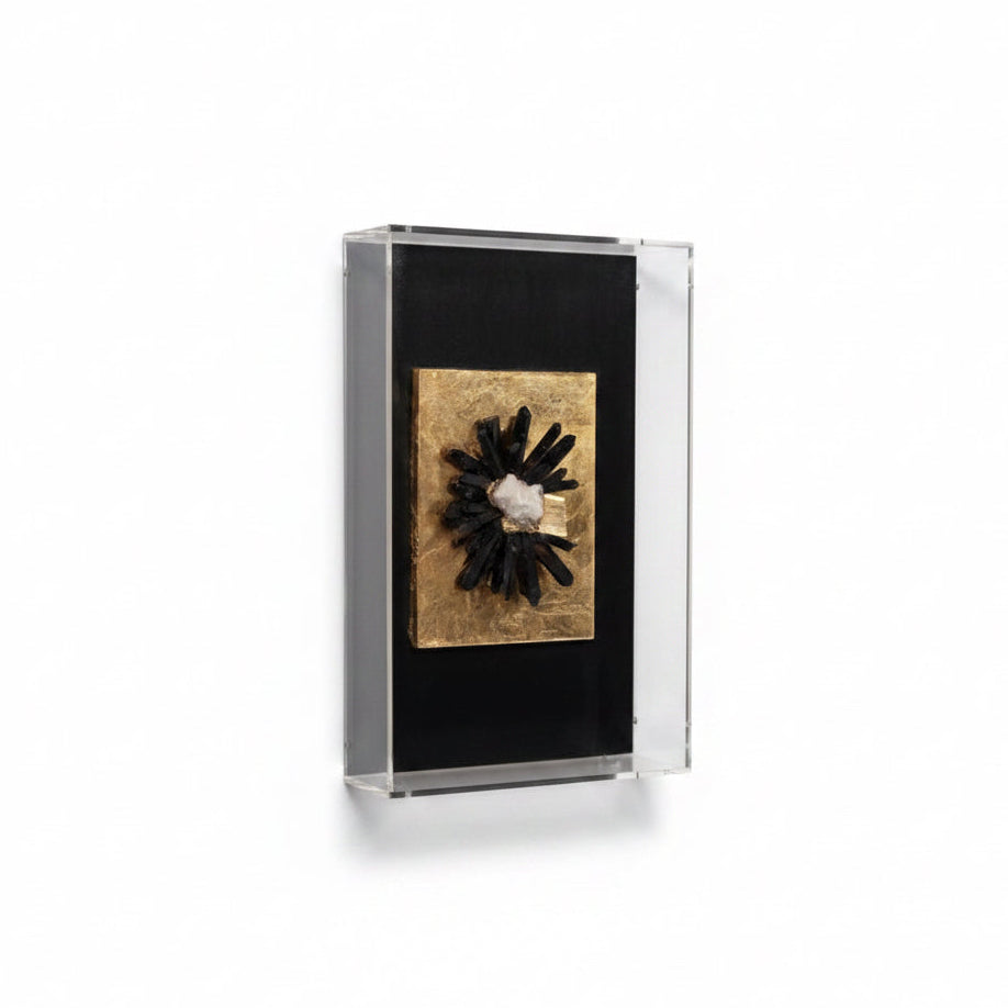 John-Richard Black Calcite II shadow box | Cayen Home