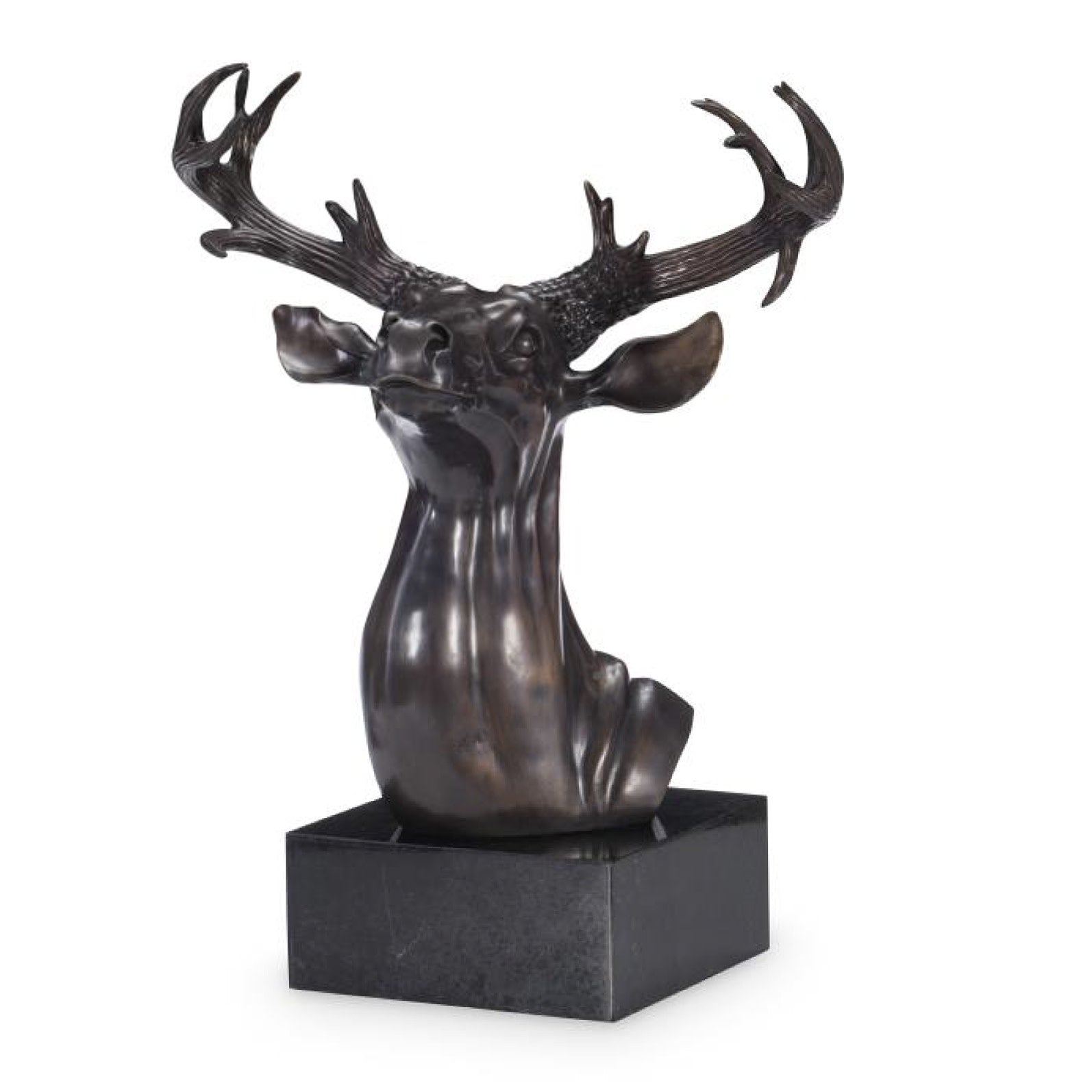 Maitland-Smith bronze stag sculpture | Cayen Home