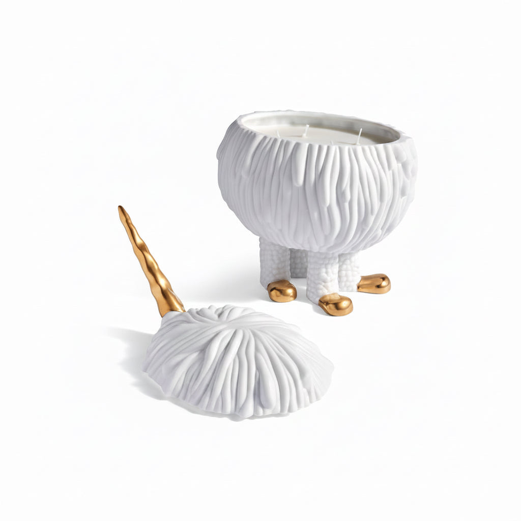 L'Objet Haas Mojave Unicorn 4-wick candle, view 2 | Cayen Home