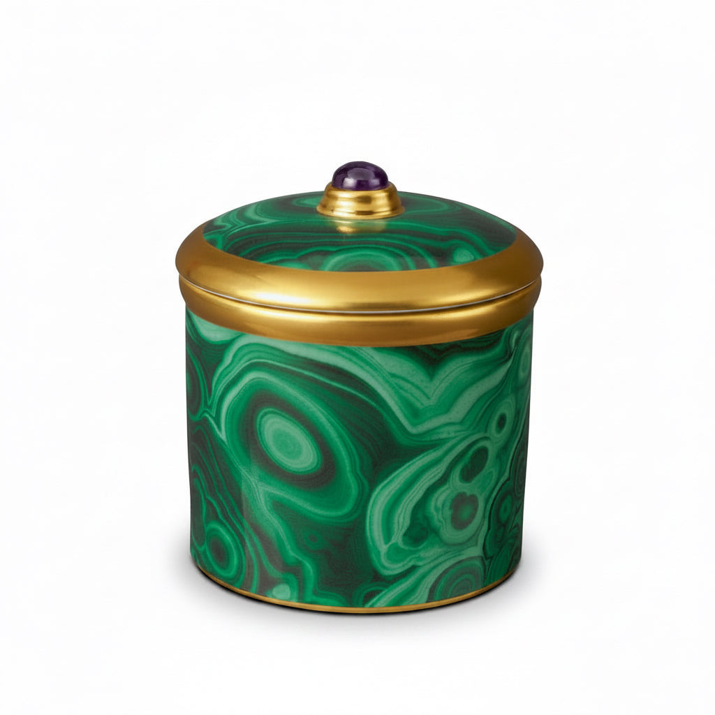 L'Objet Malachite candle | Cayen Home