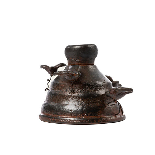 Jan Barboglio Campana Paloma with wax-cast iron birds, view 3 | Cayen Home
