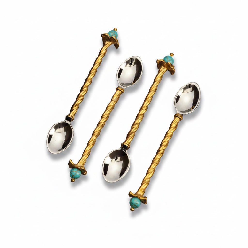 L'Objet dessert spoons, set of 4, 5 inch | Cayen Home