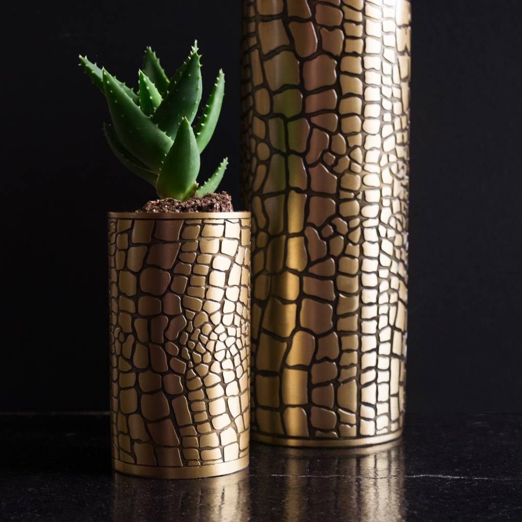 L'Objet small crocodile vase, view 2 | Cayen Home