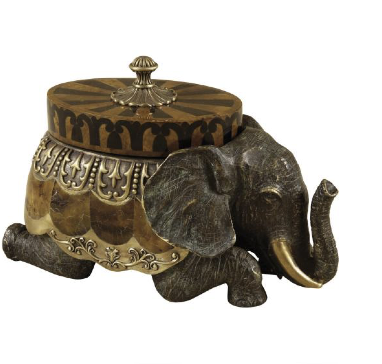 Maitland-Smith kneeling elephant box | Cayen Home