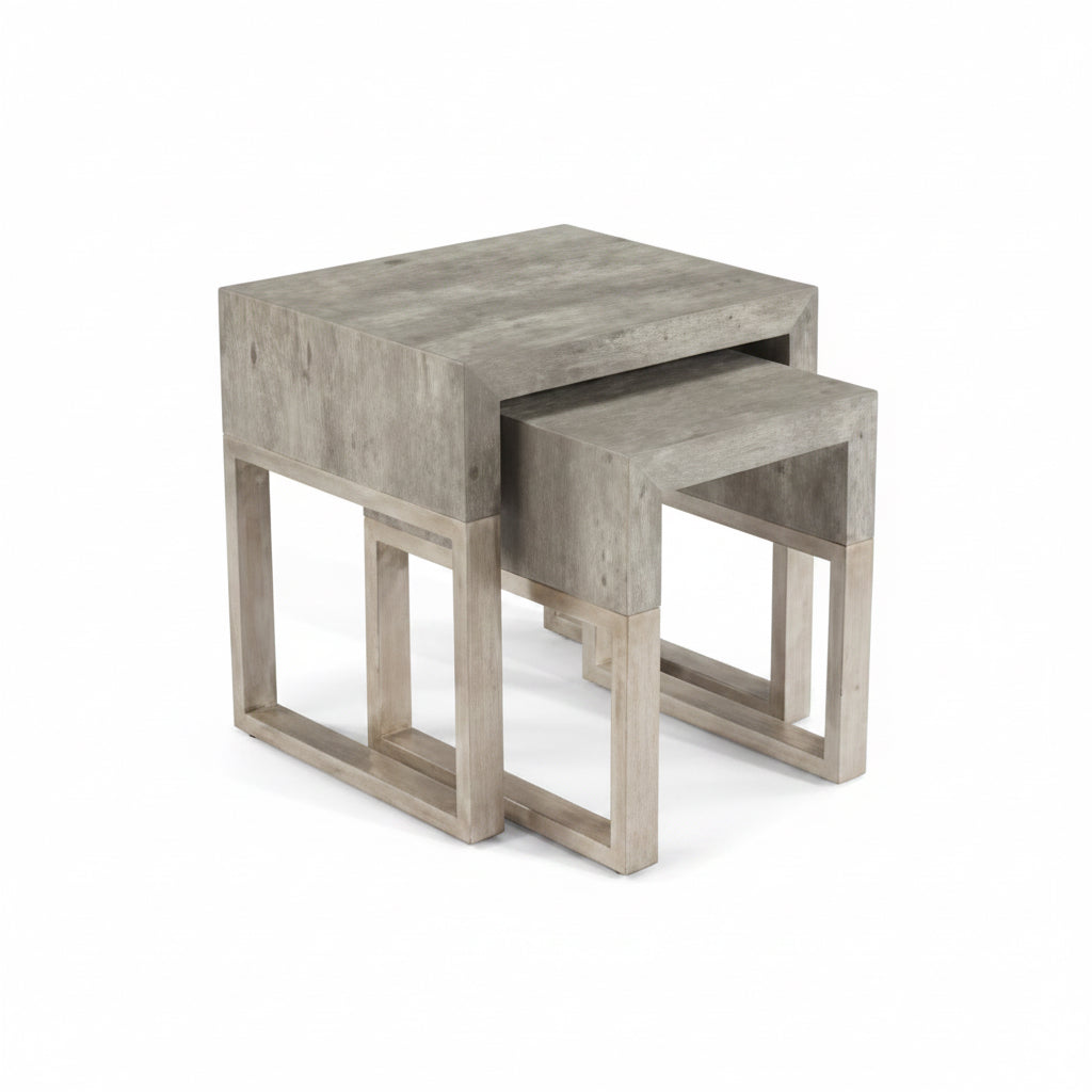 John-Richard Piazza nesting tables, set of 2 | Cayen Home