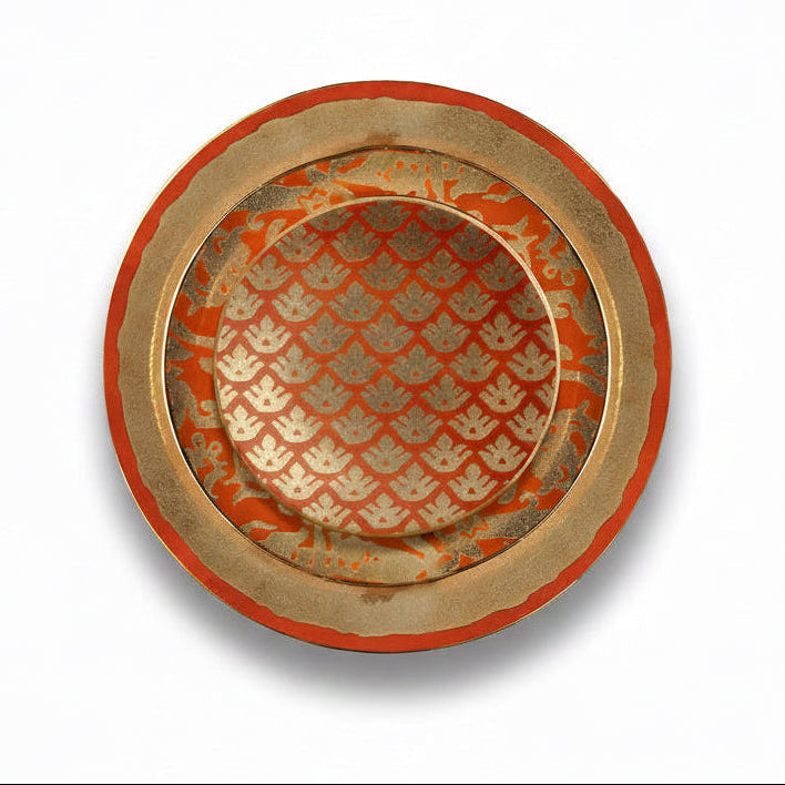 L'Objet Fortuny assorted dessert plates, set of 4, view 3 | Cayen Home