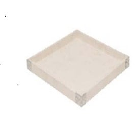 Maitland-Smith honed white agate inlaid tray, view 2 | Cayen Home