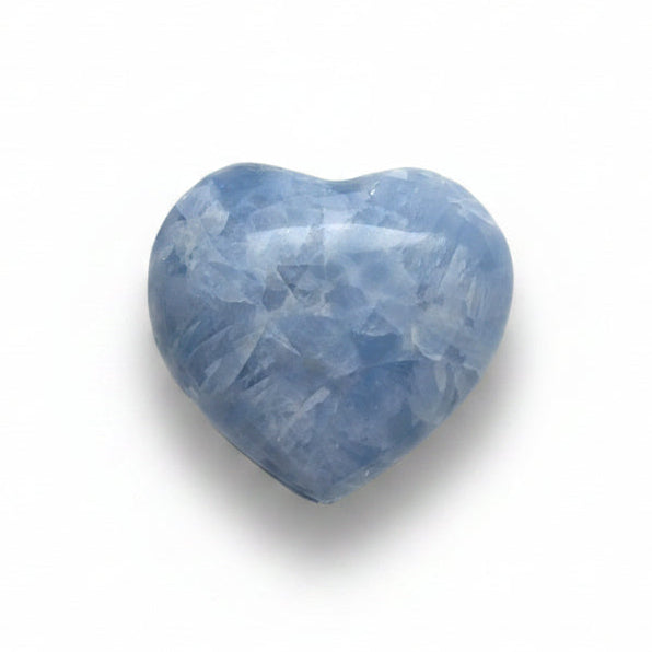 Blue calcite heart 14B | Cayen Home