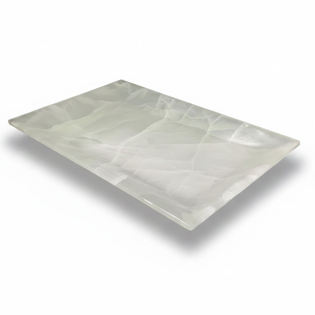Tehuacan onyx plate | Cayen Home