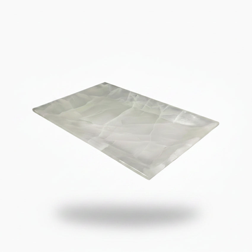 Tehuacan onyx plate | Cayen Home