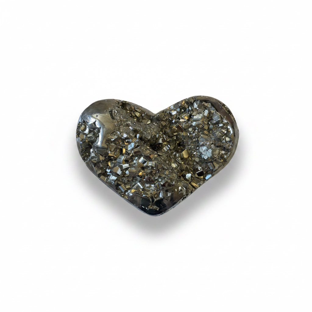 Pyrite heart, large | Cayen Home