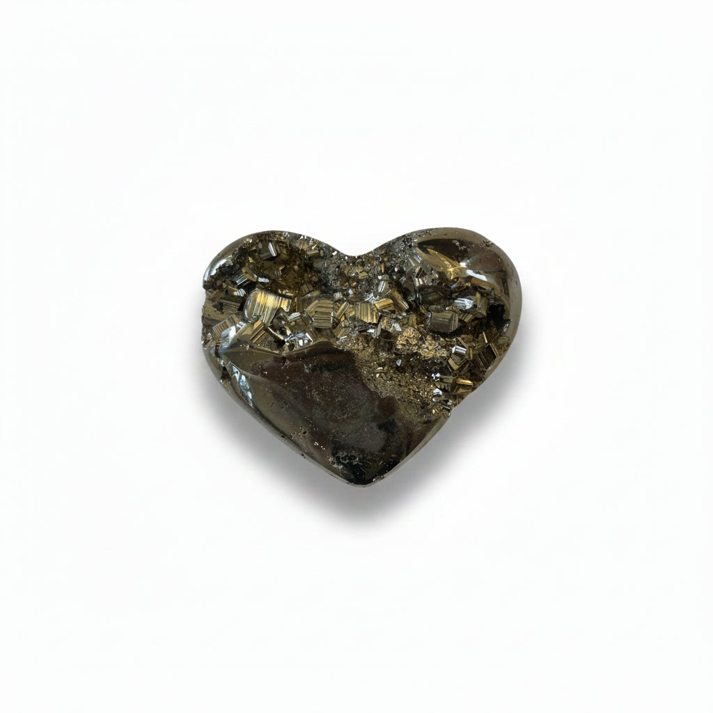 Pyrite heart, medium | Cayen Home