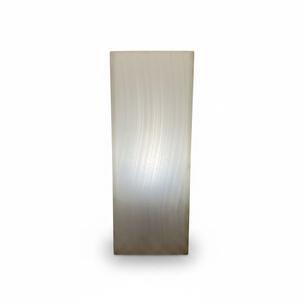 White onyx gemstone lamp, 40x15cm, view 2 | Cayen Home