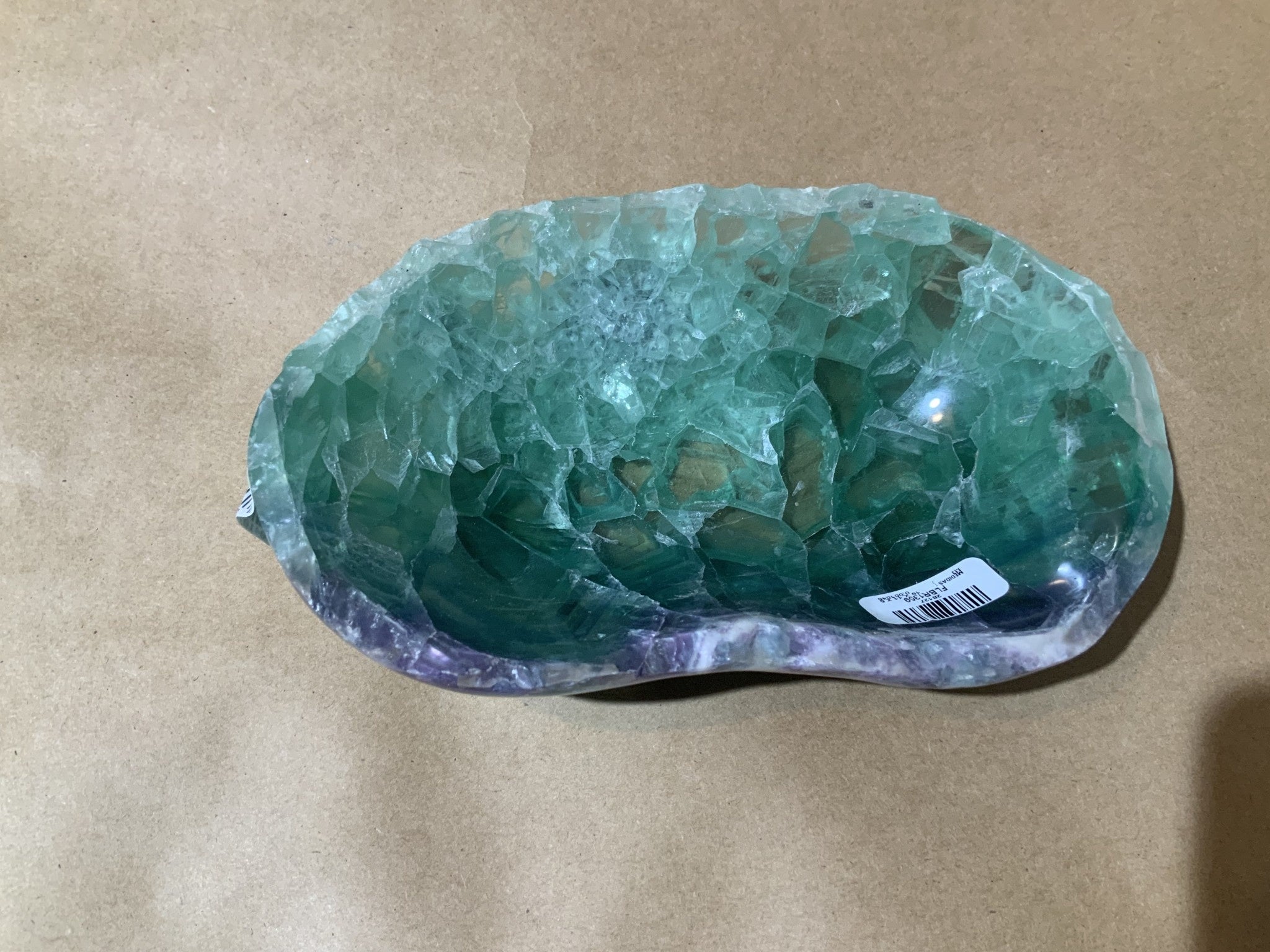 Fluorite bowl, 19x11x5cm, view 2 | Cayen Home