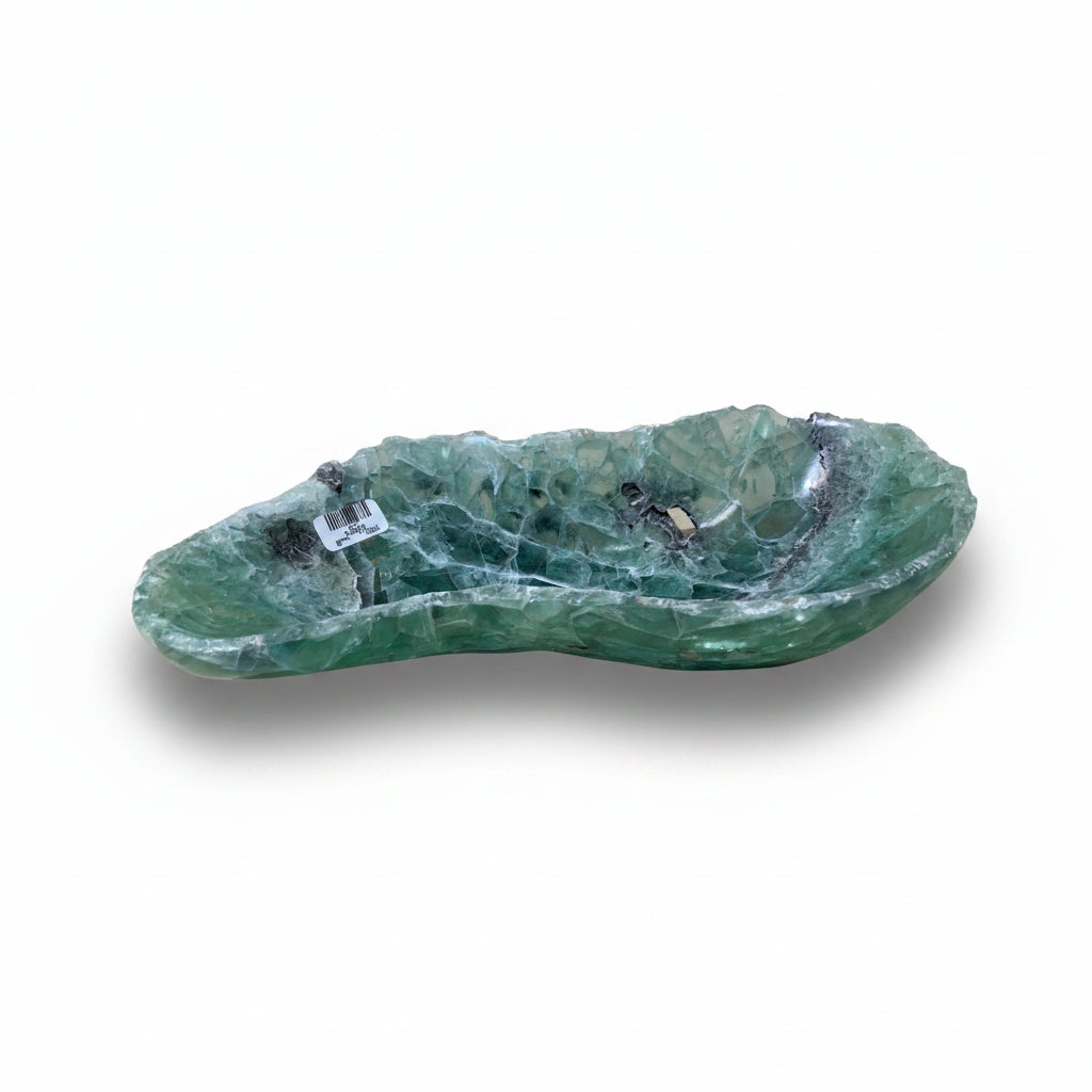 Fluorite bowl, 28x20x6cm, view 2 | Cayen Home