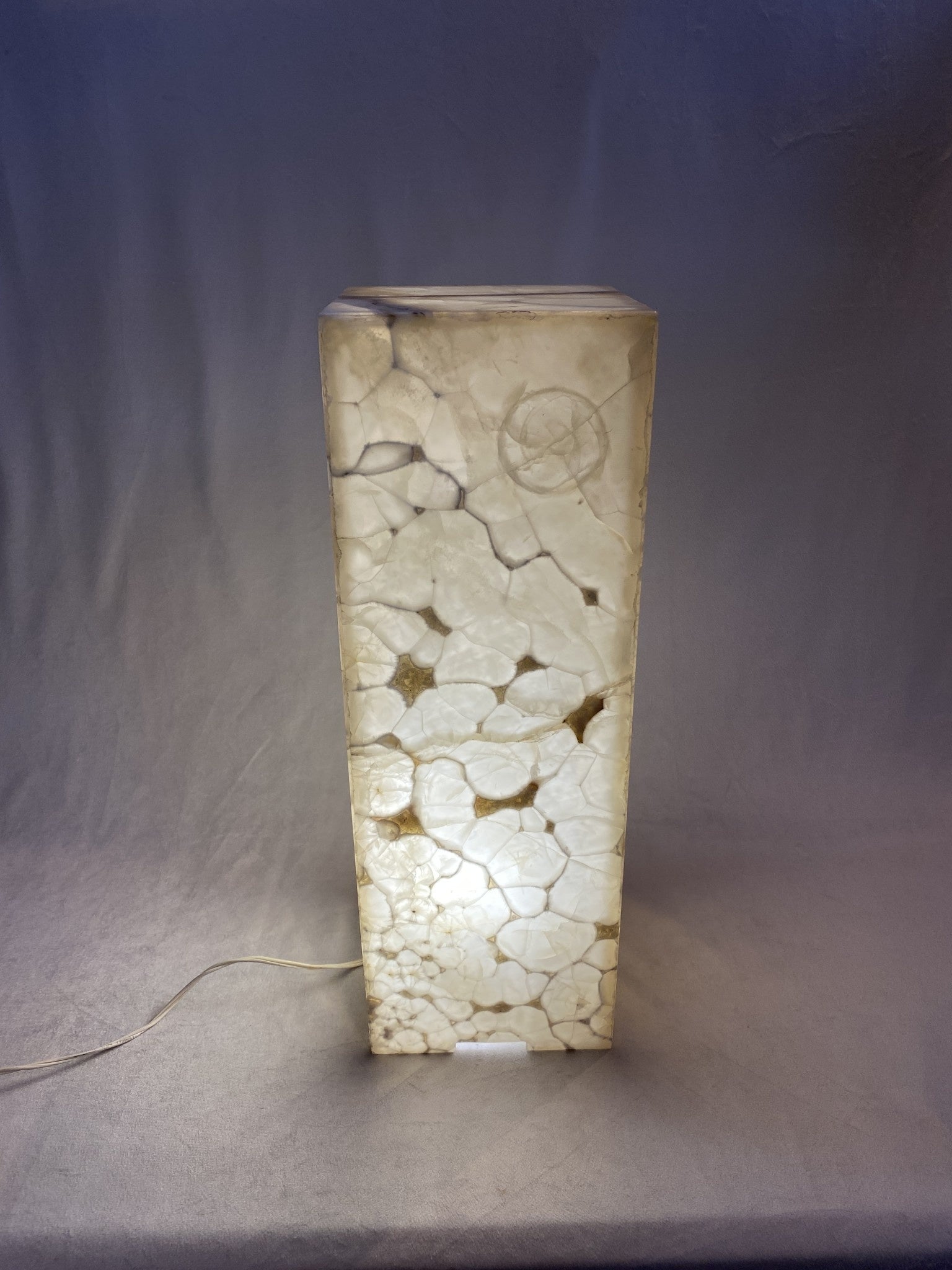 Onyx gemstone lamp, 50x17cm, view 2 | Cayen Home