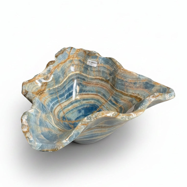 Extra blue onyx bowl | Cayen Home