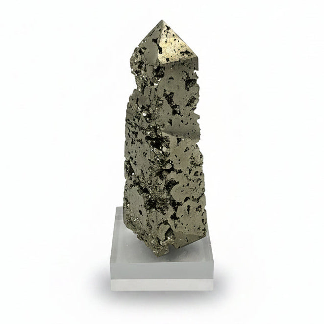 Pyrite obelisk, E | Cayen Home