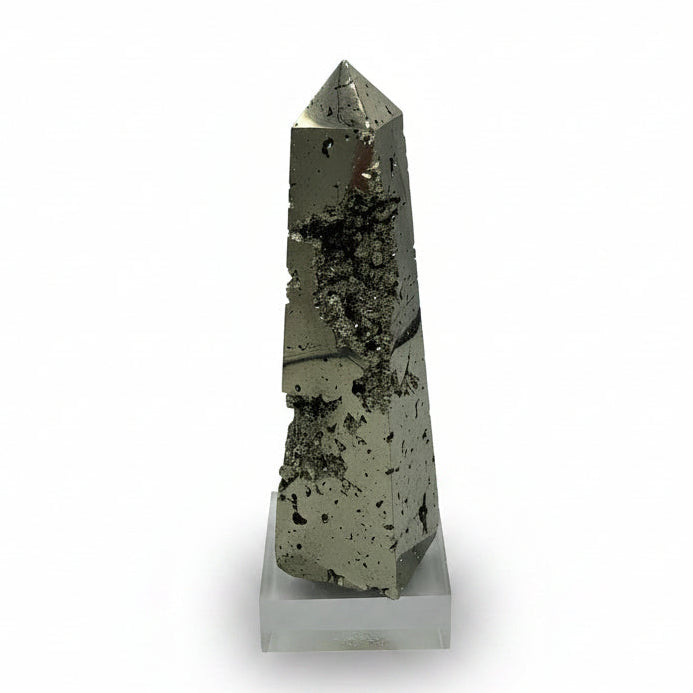Pyrite obelisk, B | Cayen Home