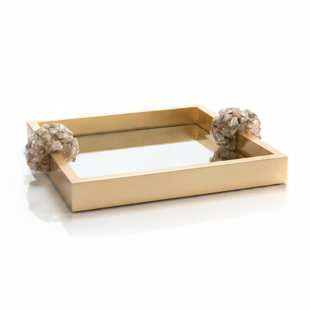 John-Richard Golden Reflections tray | Cayen Home