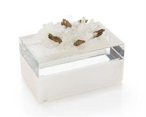 John-Richard Festooned in Stones box, rock crystal | Cayen Home