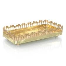 John-Richard brass teardrop tray | Cayen Home