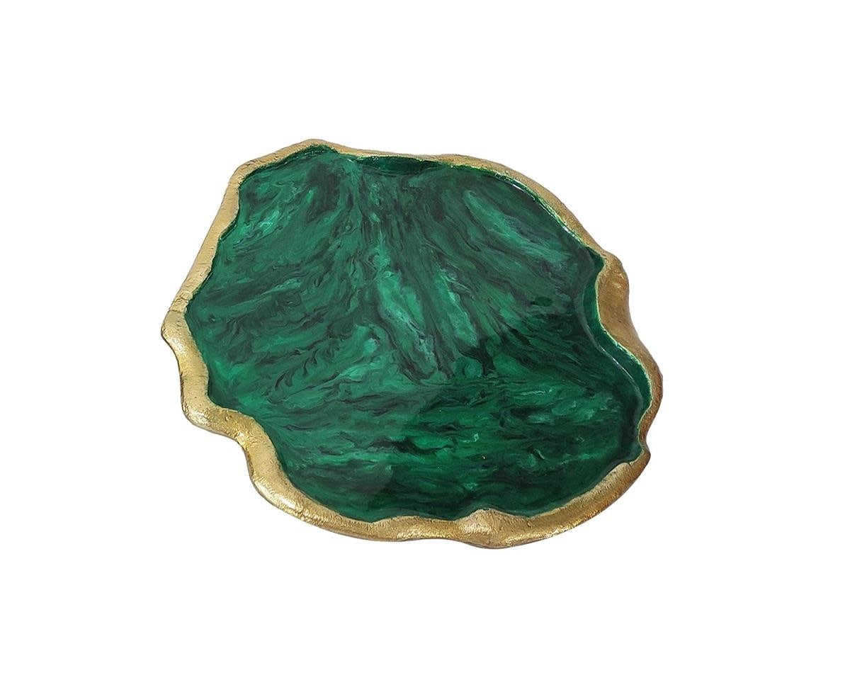 John-Richard Malachite Tray II | Cayen Home