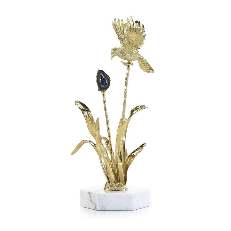 John-Richard bird stone garden sculpture | Cayen Home